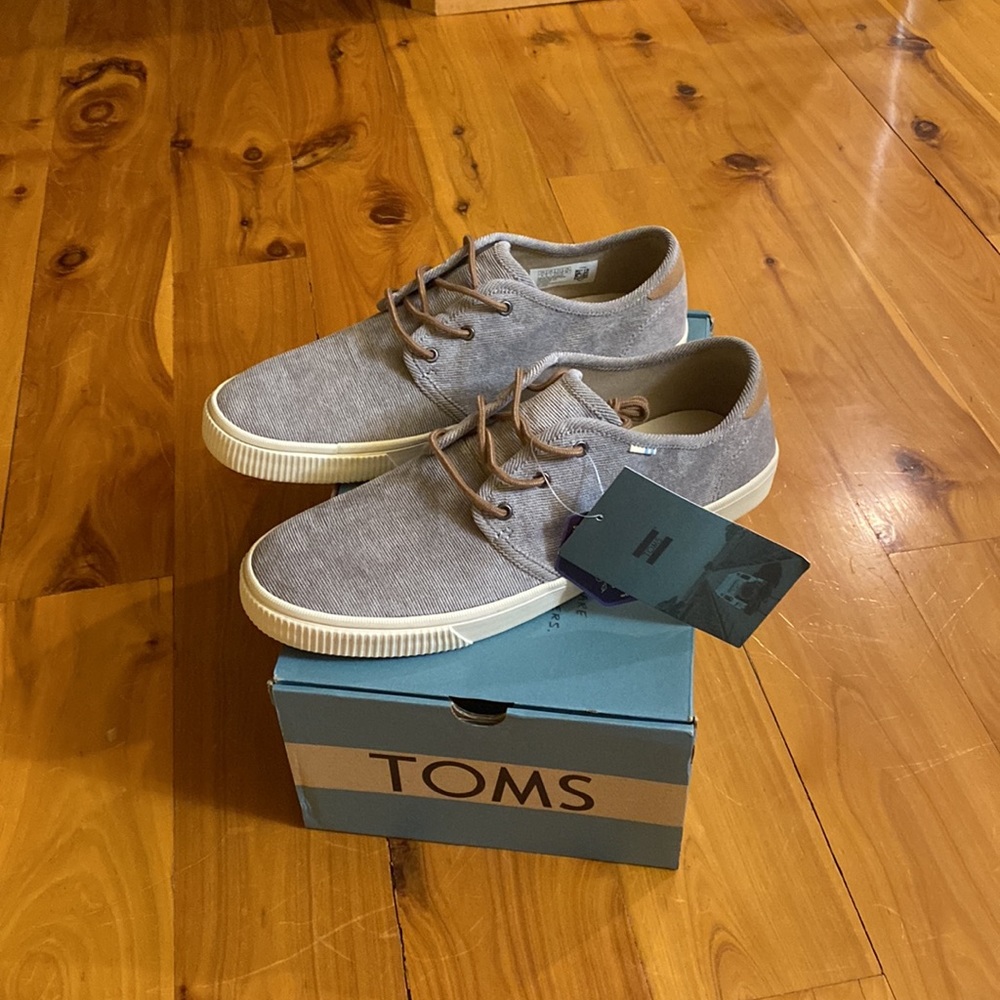 Toms Carlo Cement Micro Corduroy - Picture 2 of 7